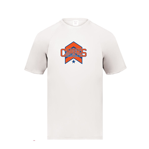 [2790.005.S-LOGO1] Men's Smooth Sport T-Shirt (Adult S, White, Logo 1)