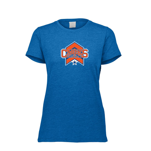[FTSCUBRY-FAXS-LOGO1] Ladies Ultra-blend T-Shirt (Female Adult XS, Royal, Logo 1)