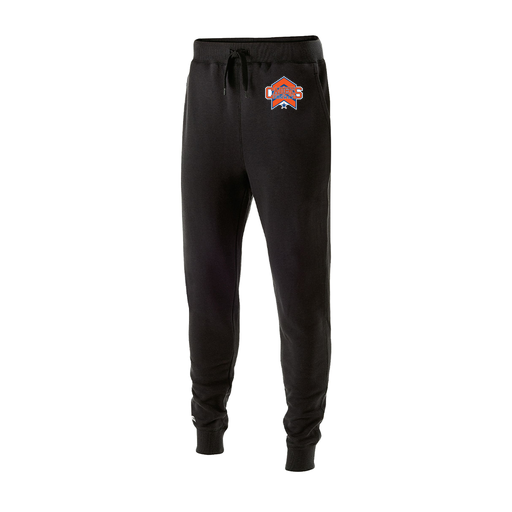 [229648.080.S-LOGO1] Youth 60/40 Fleece Jogger (Youth S, Black, Logo 1)