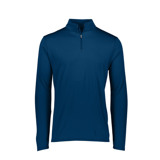 [2785.065.S-LOGO5] Men's Dri Fit 1/4 Zip Shirt (Adult S, Navy, Logo 5)