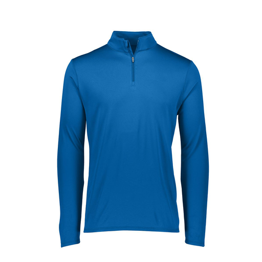 [2785.060.S-LOGO4] Men's Flex-lite 1/4 Zip Shirt (Adult S, Royal, Logo 4)