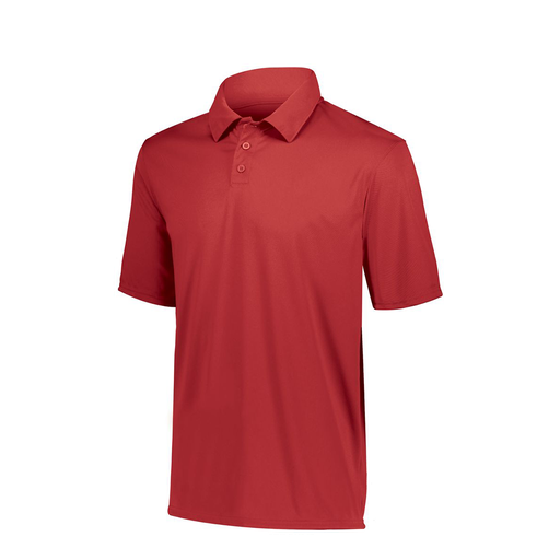 [5017.040.S-LOGO4] Men's Performance Polo (Adult S, Red, Logo 4)